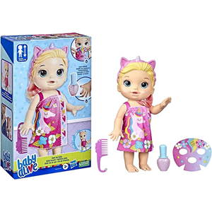 عروسک بیبی الایو مدل Baby Alive Glam Spa Baby -اسباب بازی